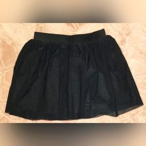 4t black tutu type skirt
